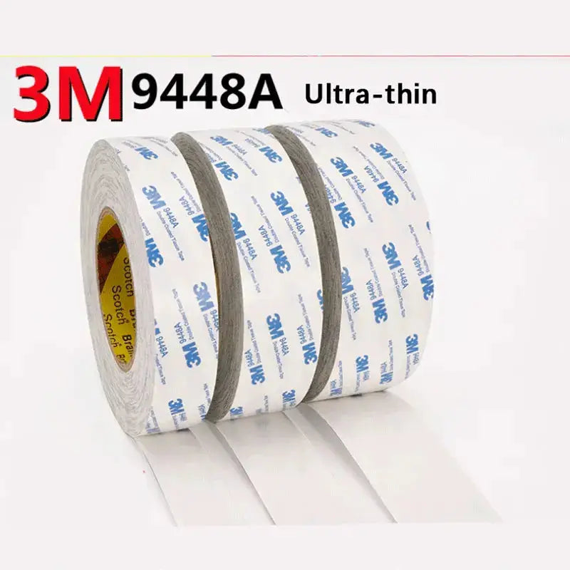 Double Sided Adhesive Tape | 3M 9448A | 0.15mm Thick | White Nonwoven Roll