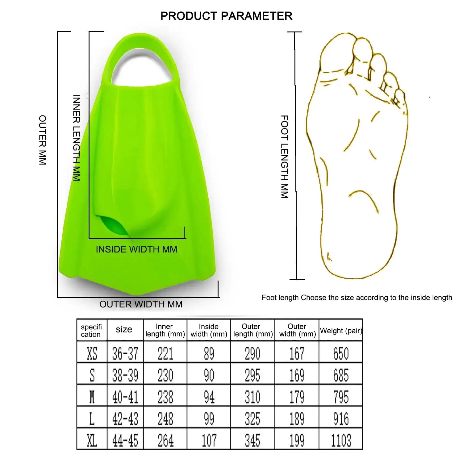 Short Silicone Swim Fins Adults Child Professional Snorkeling Diving Training Equipment Swimming Flippers Pool Ocean Swim Shoes from PriceLows™