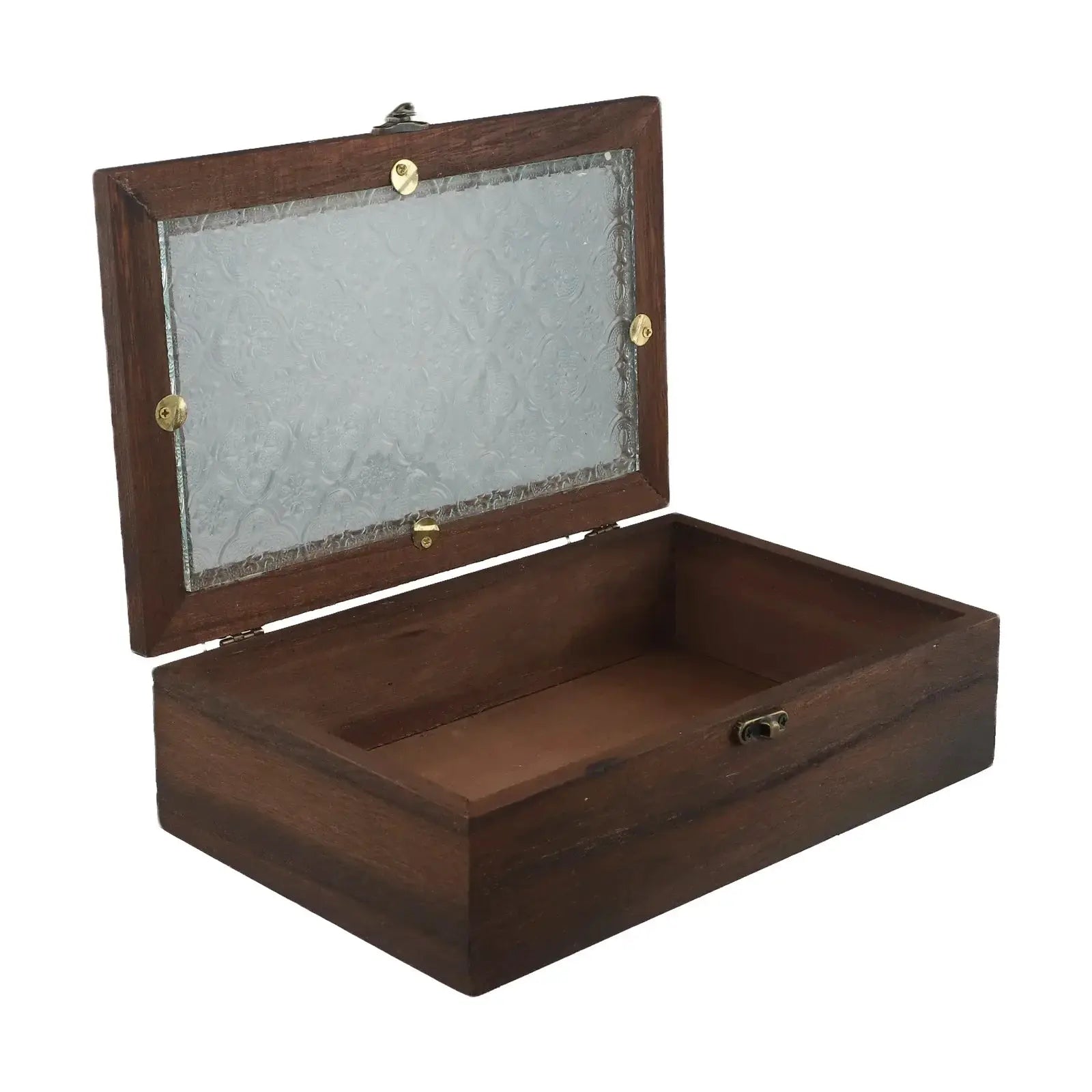 Retro Wooden Storage Box Plain Wood With Lid Multifunction Hinged Boxes Gift Packing Jewelry Case Box Home Sundries Storage Box/ from PriceLows™