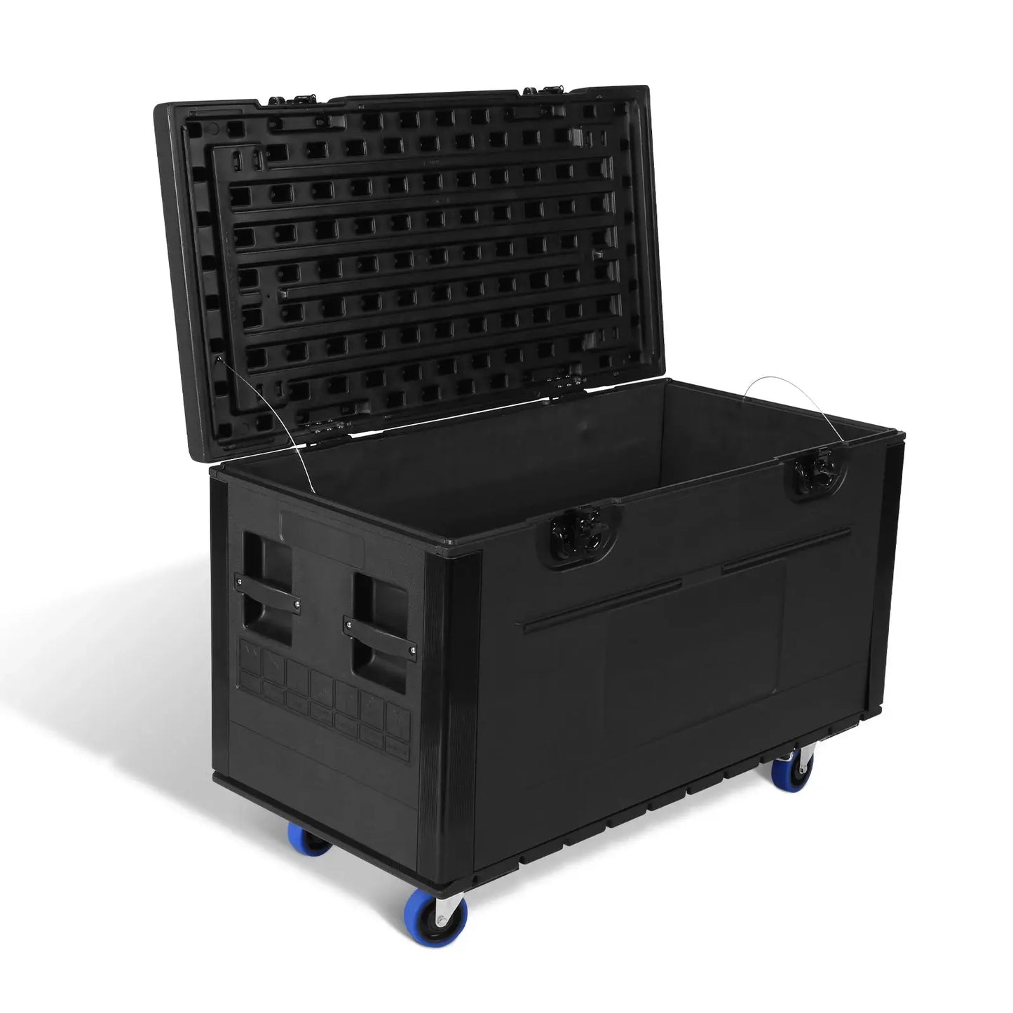 Cable Flight Case Mobile Wheel Storage Toolbox Large 20-inch Microphone Receiver Cabinet Suitable for Various Electronic Devices from PriceLows™