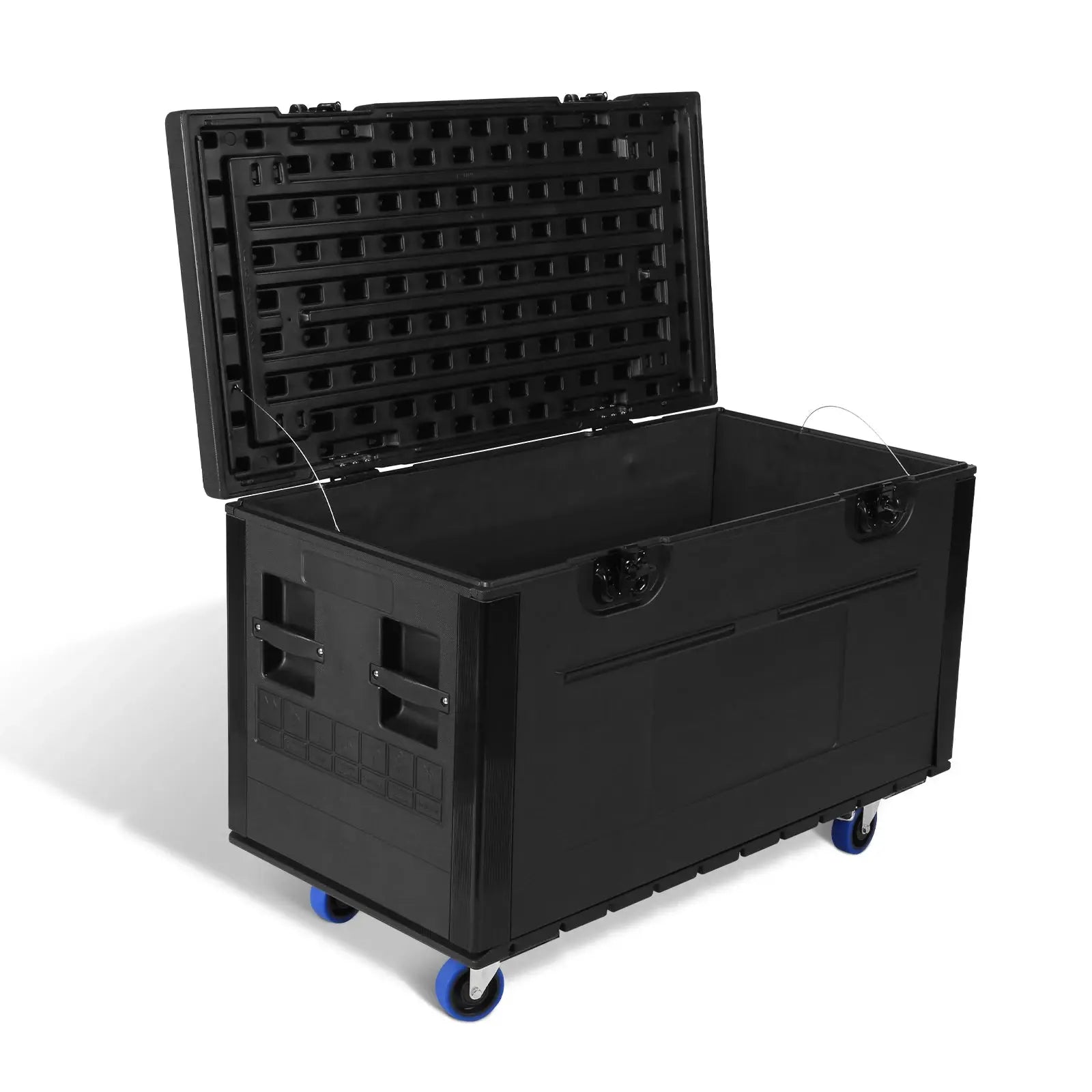 Cable Flight Case Mobile Wheel Storage Toolbox Large 20-inch Microphone Receiver Cabinet Suitable for Various Electronic Devices from PriceLows™