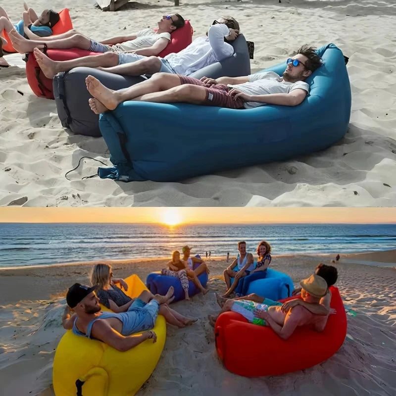 Portable Inflatable Couch | Waterproof | Anti Leak Design | Outdoor Use