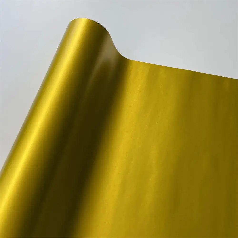 Multiple Colors Ice Metallic Matte Chrome Vinyl Car Wrap Film with Air Release Satin Car Stickers Foil from PriceLows™
