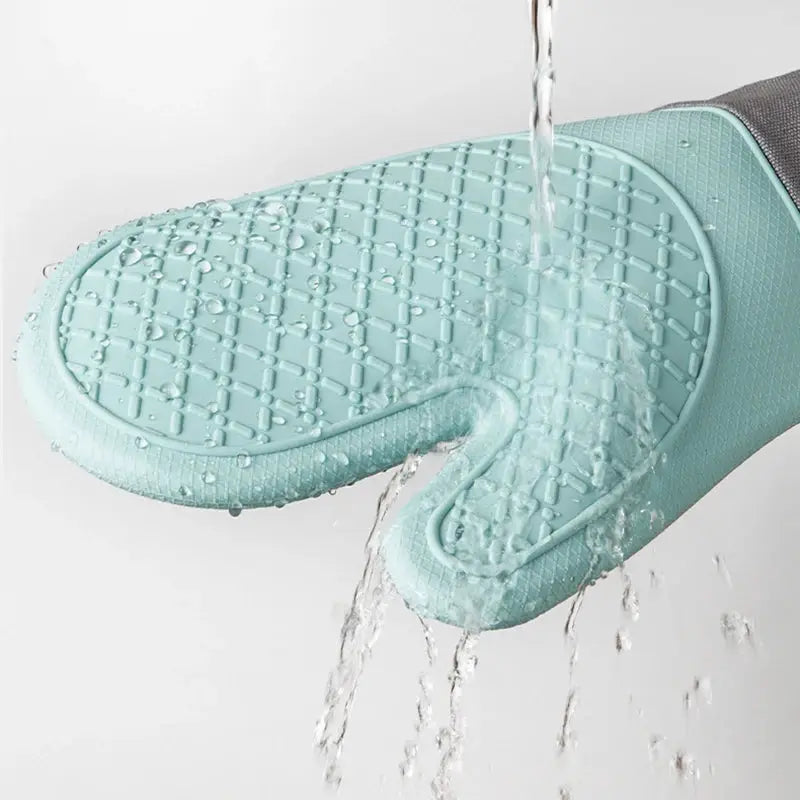 Silicone Oven Mitts | Heat Resistant | Thickened Silicone