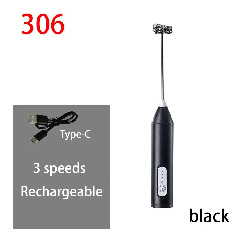 Electric Milk Frother | 2 In 1 | TypeC Charging | 3 Speeds