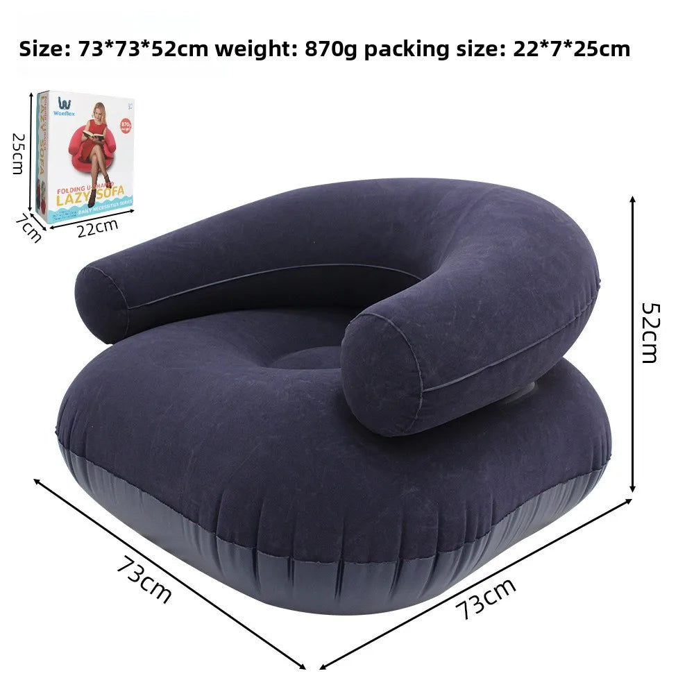 Inflatable Sofa Couch | 2 Person | Foldable With Armrests | Outdoor Camping
