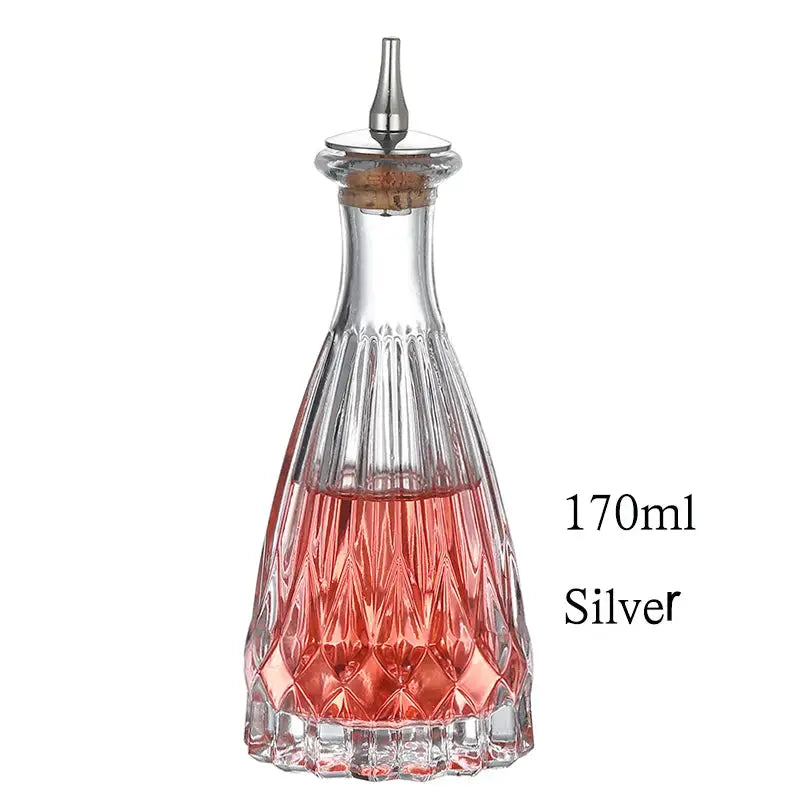 Vintage Cocktail Bitters Bottle with Dasher Top Professional Bar Accessory Bar Tool from PriceLows™
