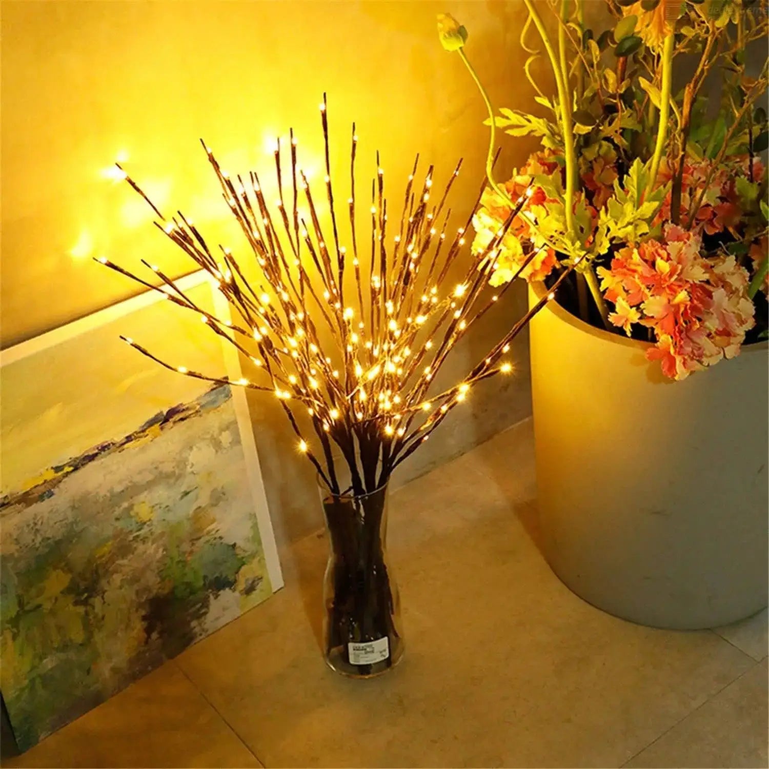 1Pcs LED Tree Branch Light Battery Powered Operated Bendable Twig Branch Lights for Party Coffee Store Festivals Home Decoration from PriceLows™