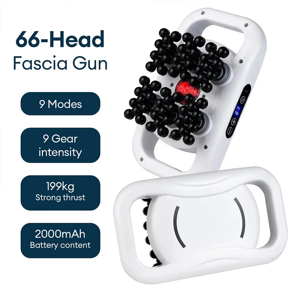 Massage Gun | 66 Massage Heads | High Frequency Vibration