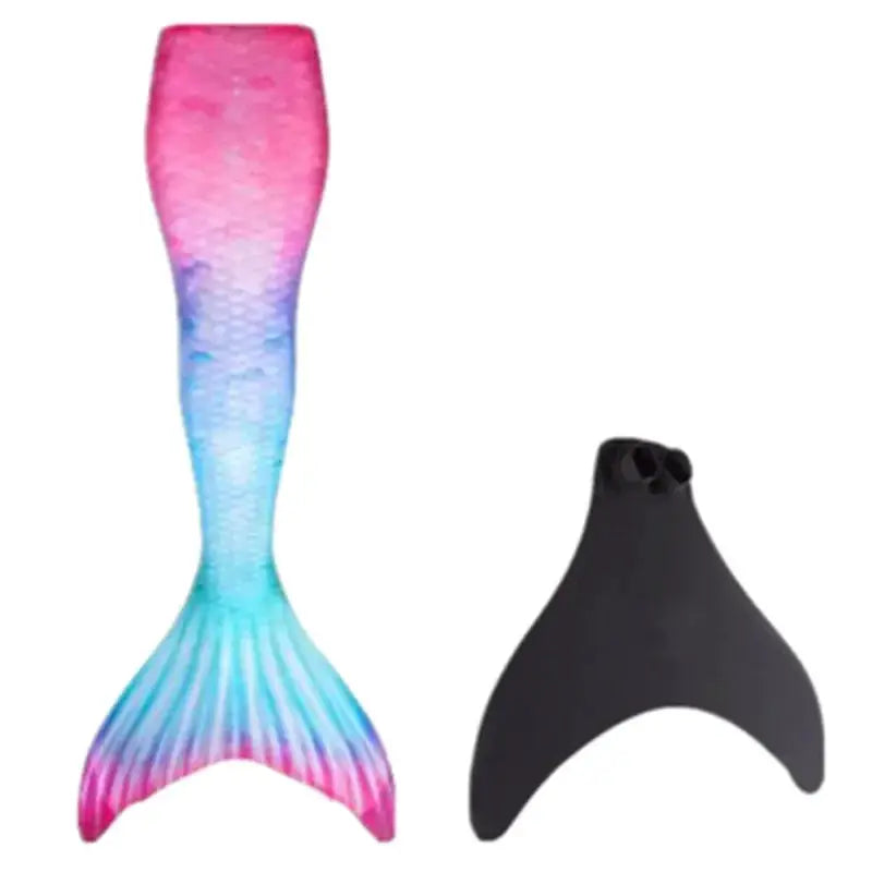 New Kids Adult Swimming Mermaid tail Girl Mom Cosplay Mermaid Costume Children Party Gift Fantasy Swimsuit With Monofin Fin from PriceLows™