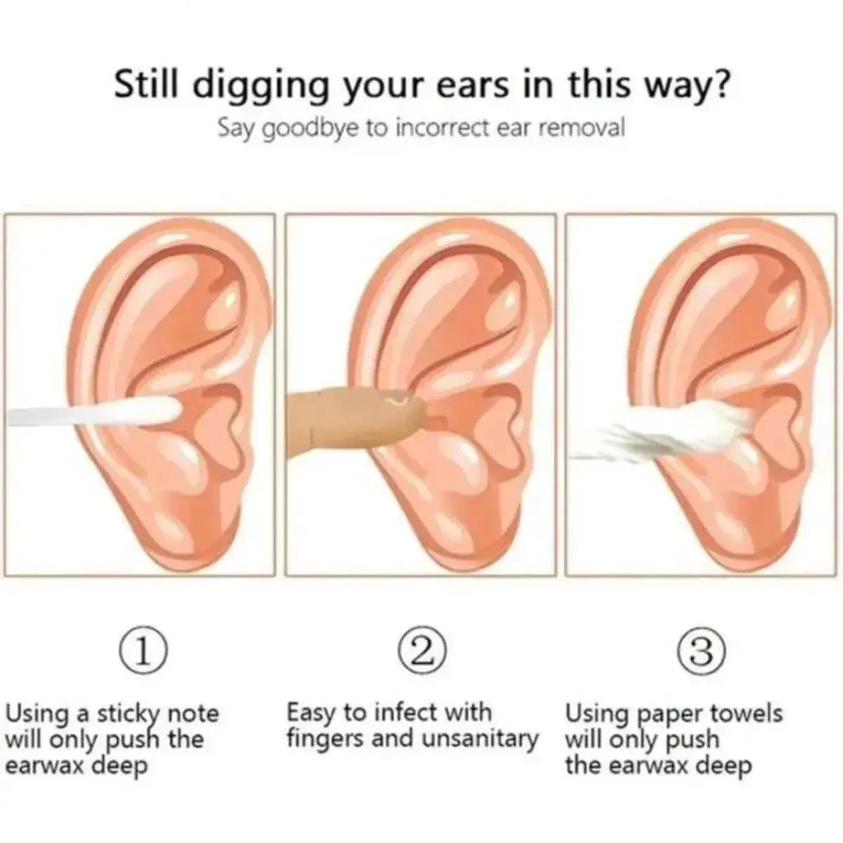 6 Counts Set Stainless Steel Spiral Ear Massage Cleaning Tool,Stainless Steel Earwax Removal Tool kit,Mini Portable Ear from PriceLows™