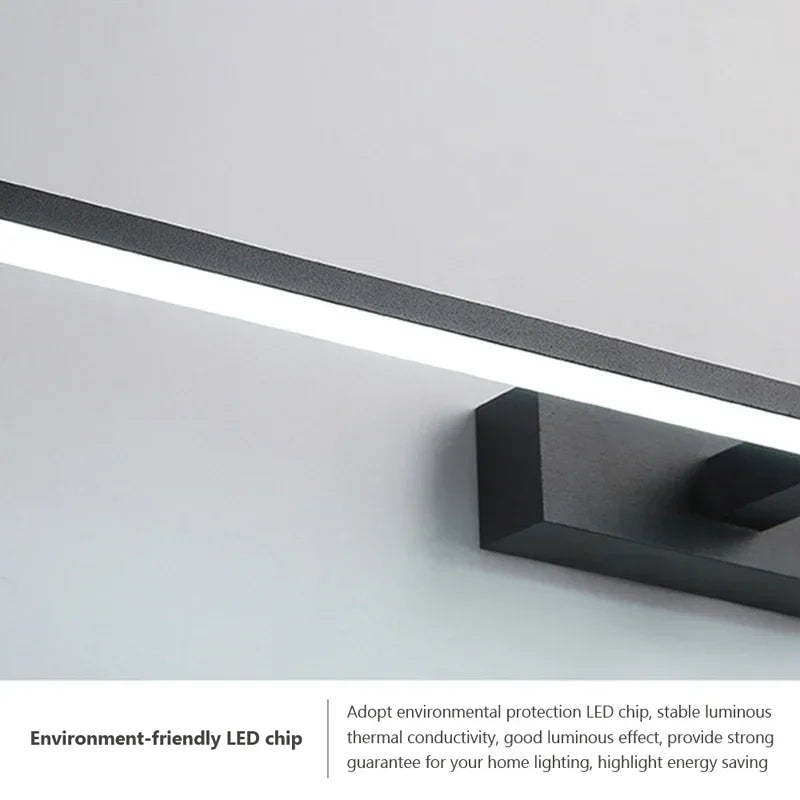 LED Wall Light | Three Color Temperatures | Aluminum | Bathroom