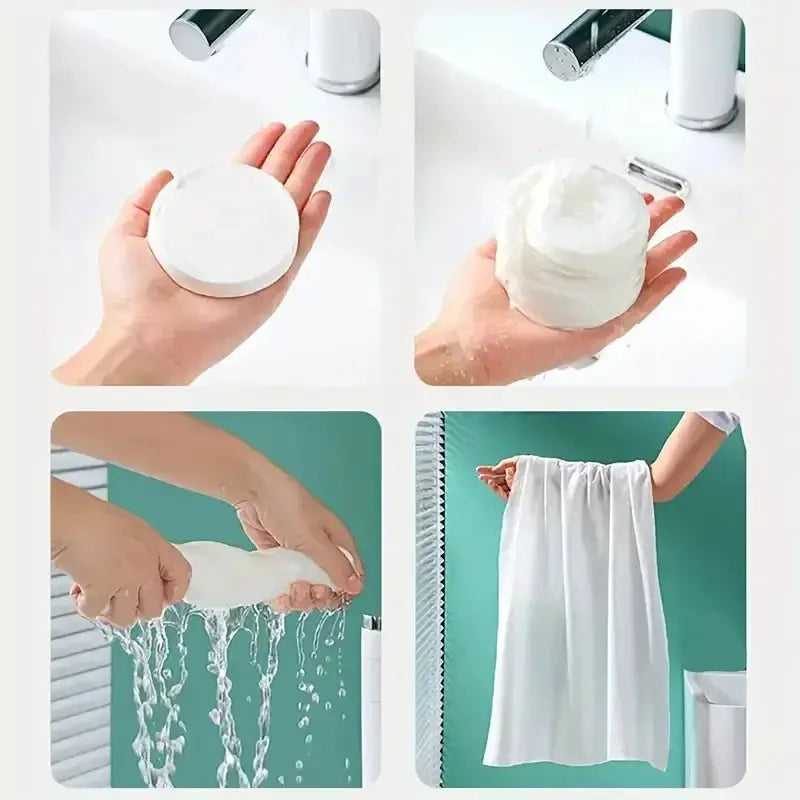 5/10PCS Disposable Bath Towels Soft Thickened Compressed Bath Towels Outdoor Travel Shower Washable Portable Towels 2041 from PriceLows™