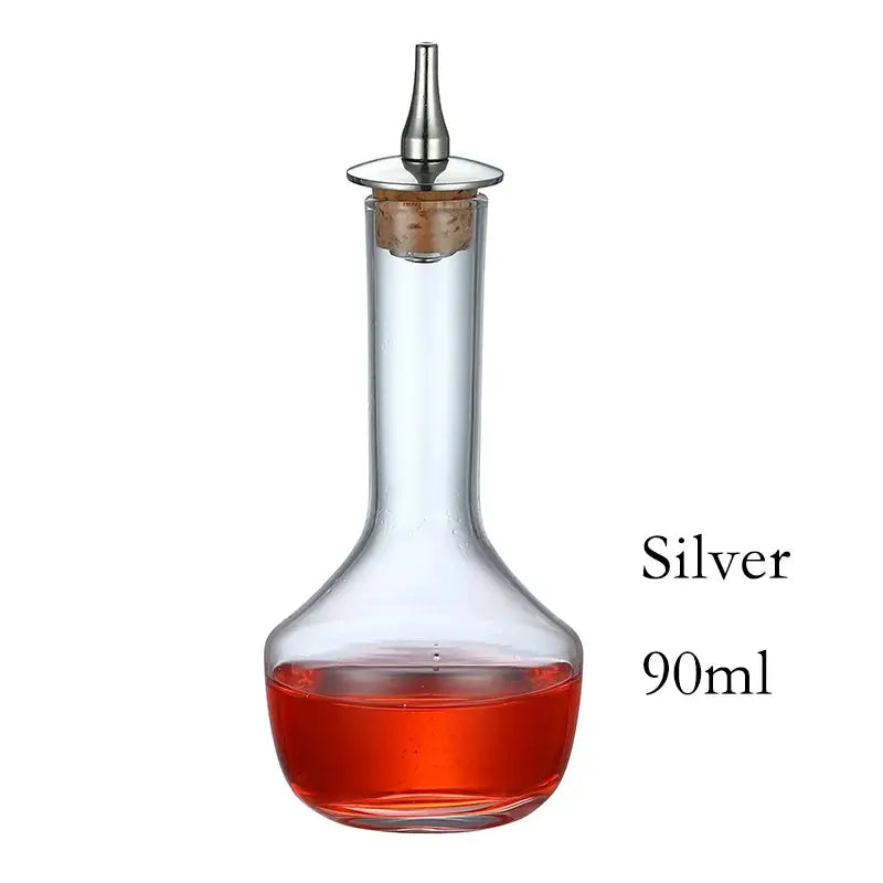 Vintage Cocktail Bitters Bottle with Dasher Top Professional Bar Accessory Bar Tool from PriceLows™
