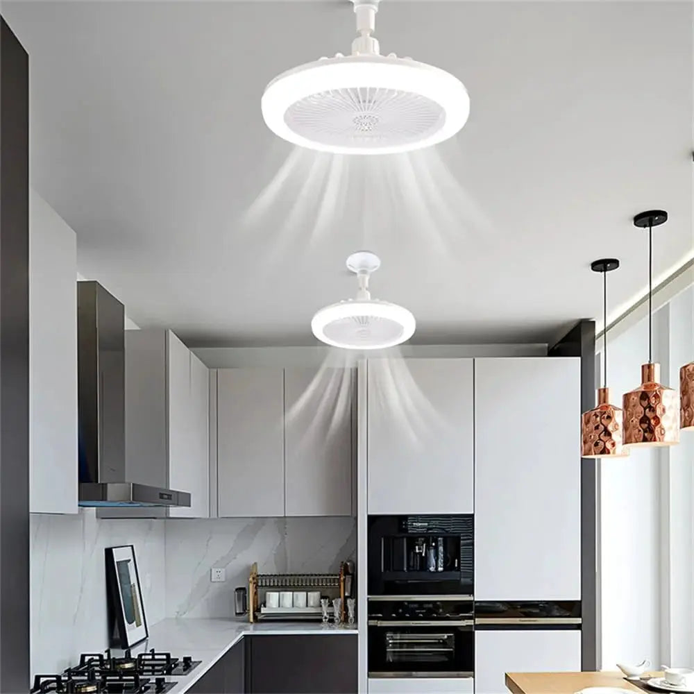 Ceiling Fans | Remote Control | Dimmable LED Light | Bedroom and Living Room