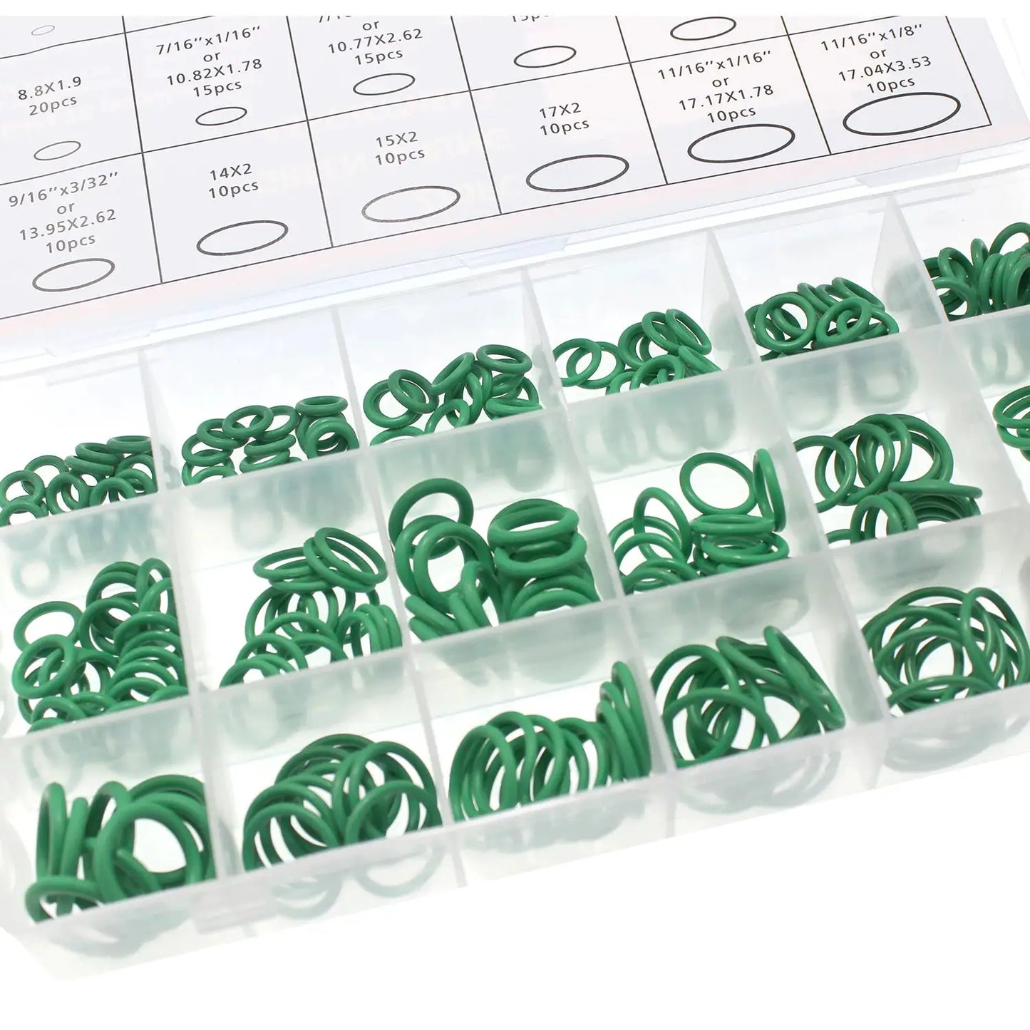 O-Ring Assortment Kit Set Nitrile Rubber High Pressure O-Rings NBR Sealing Kit for Plumbing Automotive and Faucet Repair O-Rings from PriceLows™