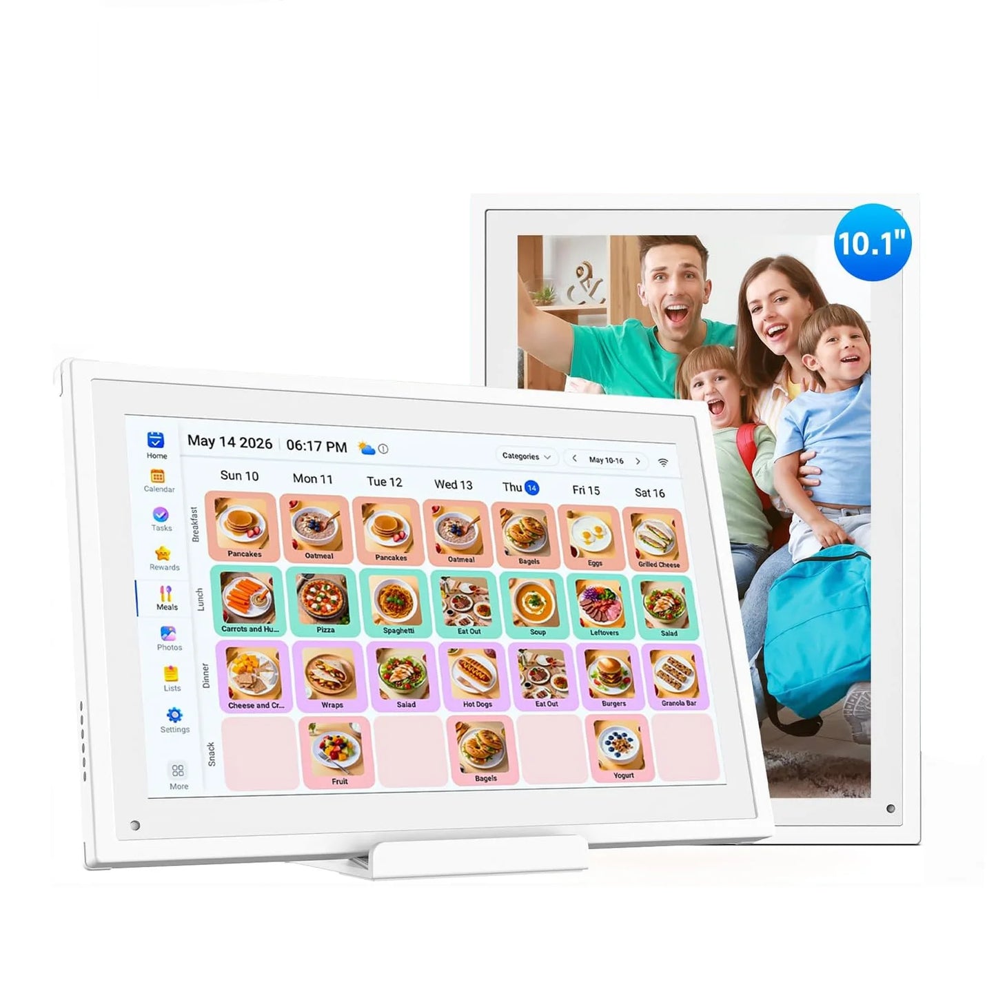 Digital Photo Frame | 10.1 Inch Touch Screen | 32GB Memory | 1280x800 Display