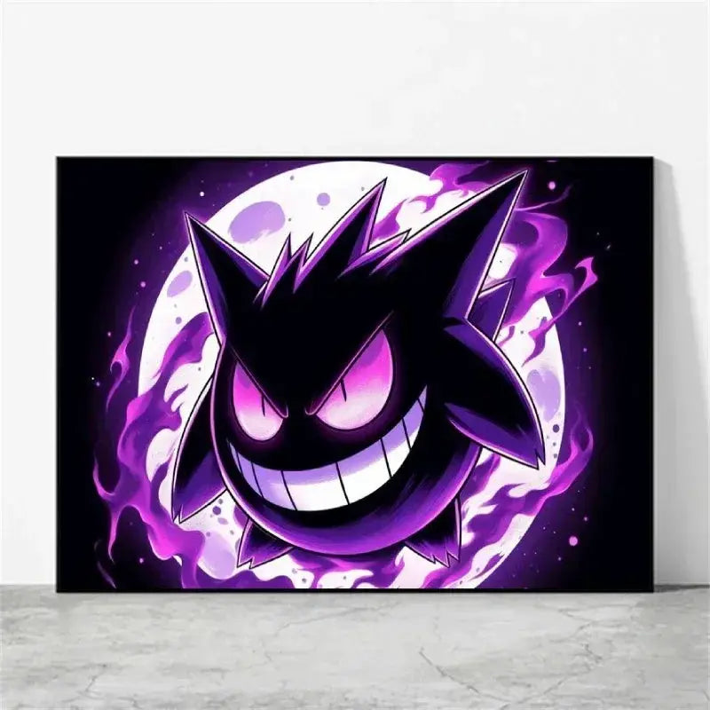 Cartoon Anime Pokemon Gengar Character Poster Print Kids Room Bedroom Decoration Painting Children's Holiday Gifts Classic from PriceLows™