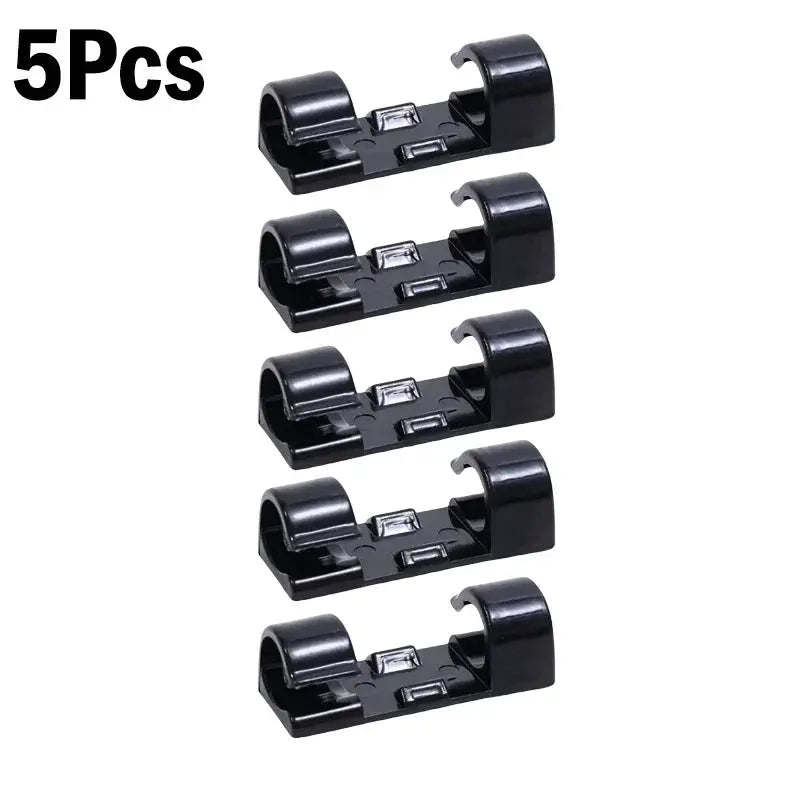1-60Pcs Drop Self-adhesive Wire Organizer Line Cable Clip Buckle Clips Fastener Holder For Car Line PC TV Ethernet Cable Clip from PriceLows™
