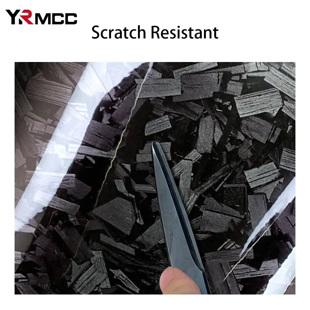 Carbon Fiber Film Glossy Black Car Body Film Forged Carbon Fiber Vinyl Wrap Film Self Adhesive Decal Sticker for Car Accessories from PriceLows™