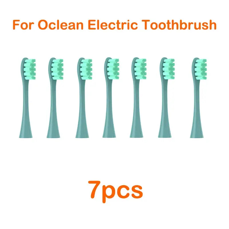 For Oclean Flow/X/ X PRO/ Z1/ F1/ One/ Air 2 /SE Brush Heads Soft DuPont Sonic Toothbrush Vacuum Bristle 7pcs Replacement Heads from PriceLows™