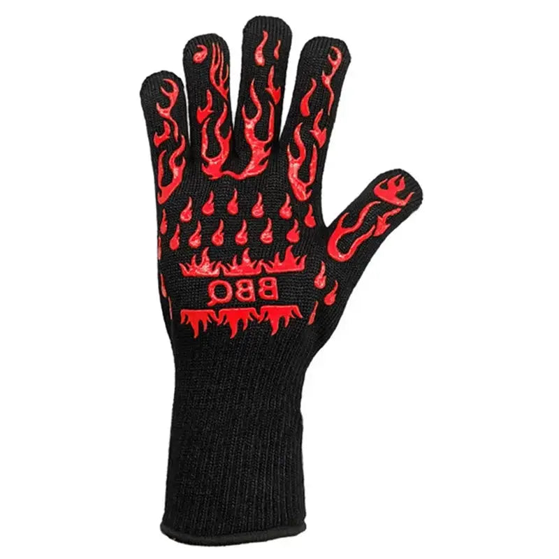 BBQ Gloves | 500C Heat Resistant | Aramid Outer | One Size