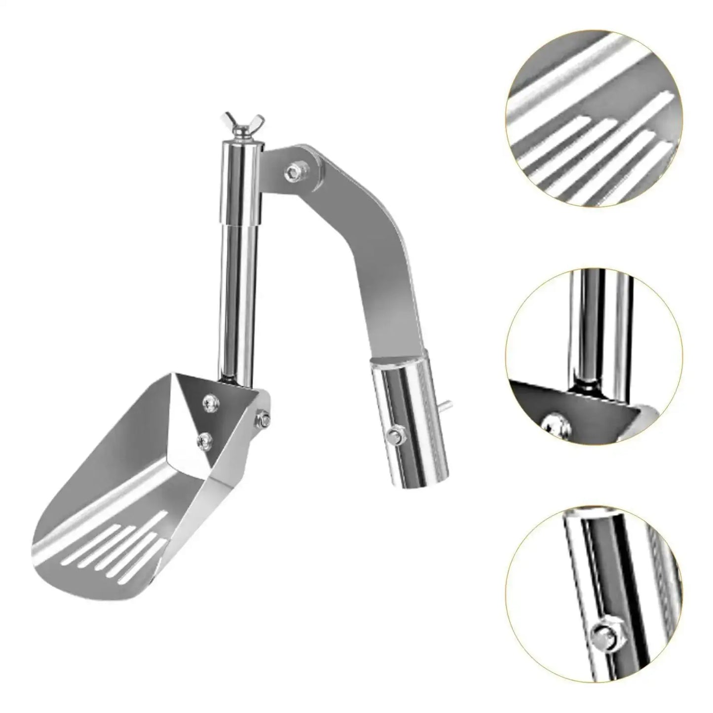 Gutter Cleaning Scoop Gutter Cleaning Shovel For Garden Ditch Villas Rustproof Stainless Steel Drainage Maintenance Cleaner from PriceLows™