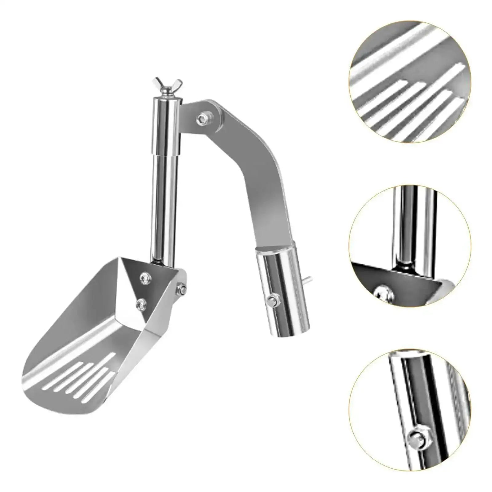 Gutter Cleaning Scoop Gutter Cleaning Shovel For Garden Ditch Villas Rustproof Stainless Steel Drainage Maintenance Cleaner from PriceLows™