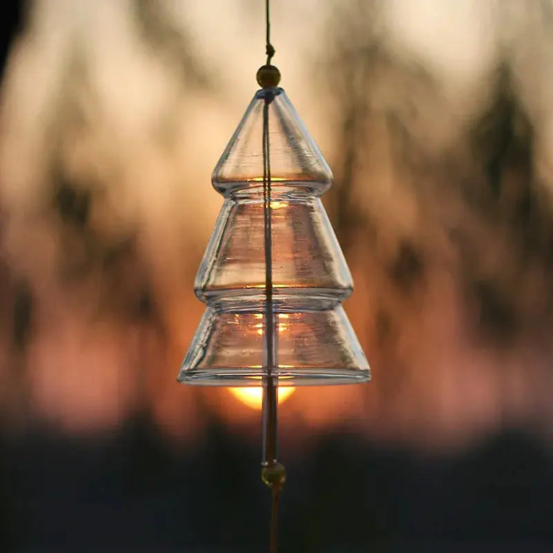 Transparent Glass Wind Chime DIY Graffiti Hand-painted Wind Chime Suitable for Outdoor Decoration During The Spring Festival from PriceLows™