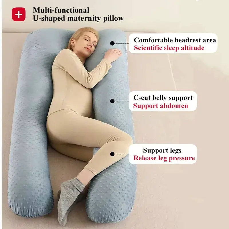 Pregnant Pillow | U-Shape | Ergonomic Design | 120x70cm
