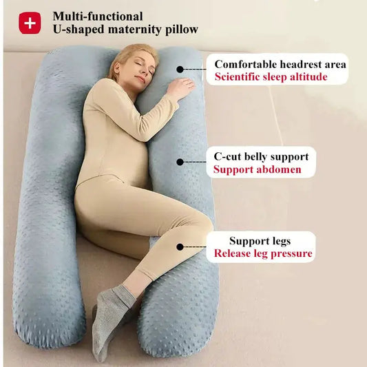 Pregnant Pillow | U-Shape | Ergonomic Design | 120x70cm