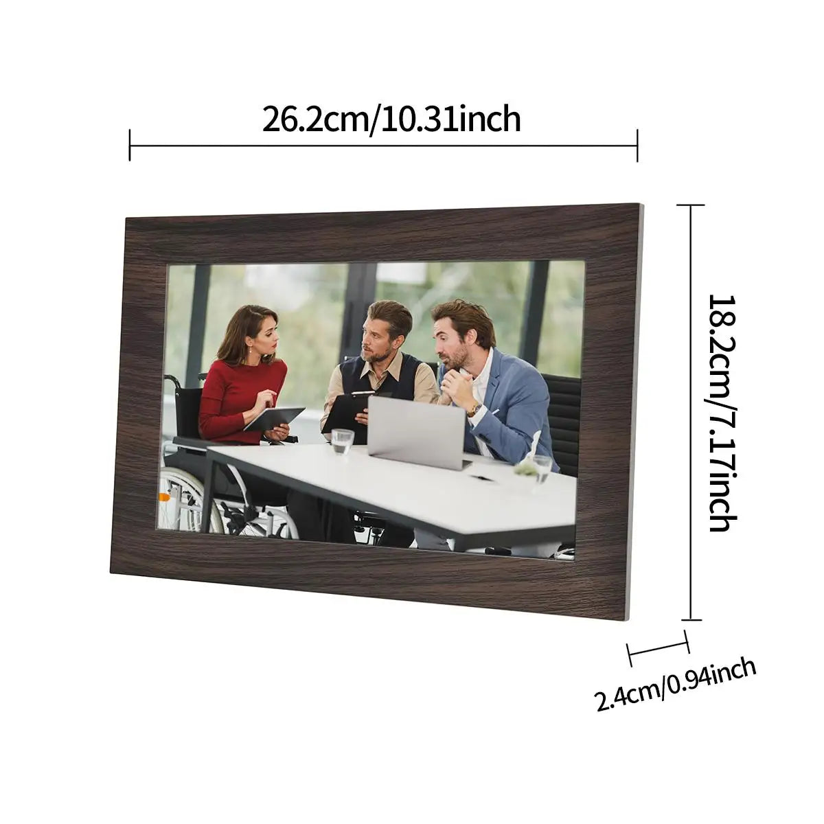 Digital Photo Frame | 10.1 Inch IPS Touch Screen | WiFi and 32GB Memory