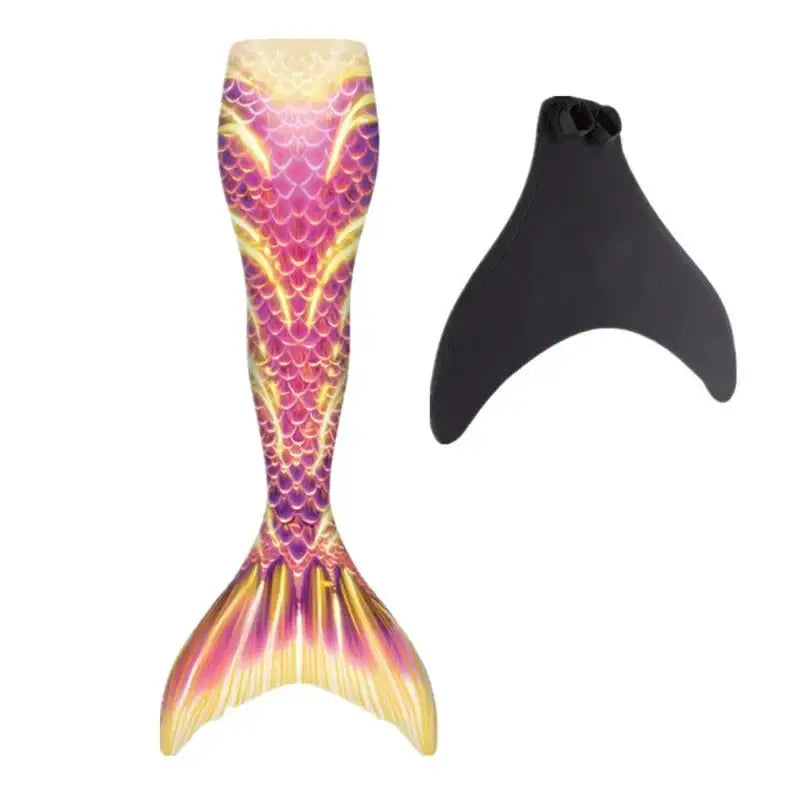 New Kids Adult Swimming Mermaid tail Girl Mom Cosplay Mermaid Costume Children Party Gift Fantasy Swimsuit With Monofin Fin from PriceLows™