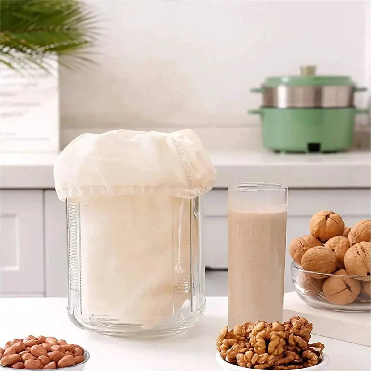 Cotton Gauze Kitchen Items Tofu Cheese Filter Cloth Butter Milk Coffee Filter Tools Gadgets Dining Bar Home Garden from PriceLows™