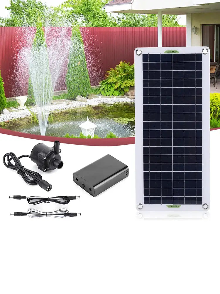 18V 30W Fountain Panel Pump Garden Decoration Mini Solar Power Panel Water Pump Watering System Energy Saving Kits for Fish Tank from PriceLows™