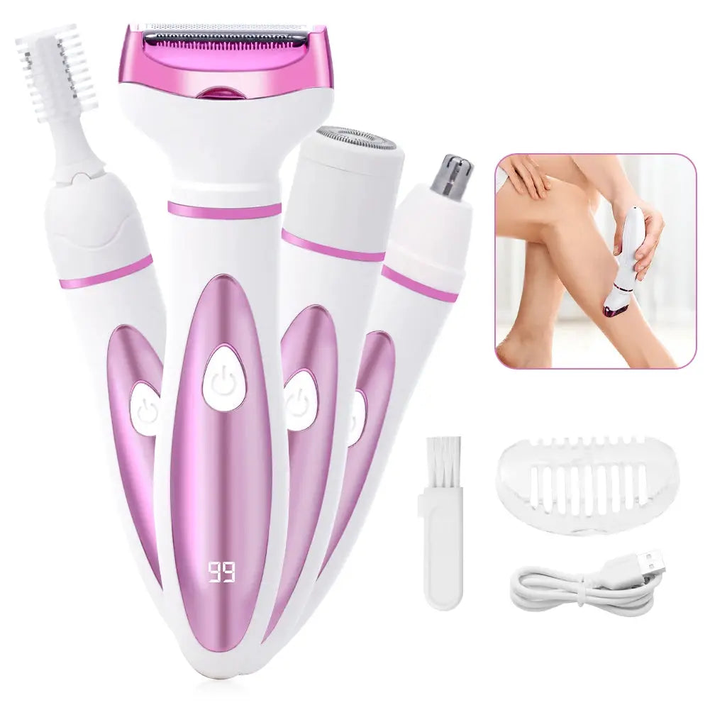 2-in-1 Epilator | IPX7 Waterproof | 90 Minute Runtime | For Women
