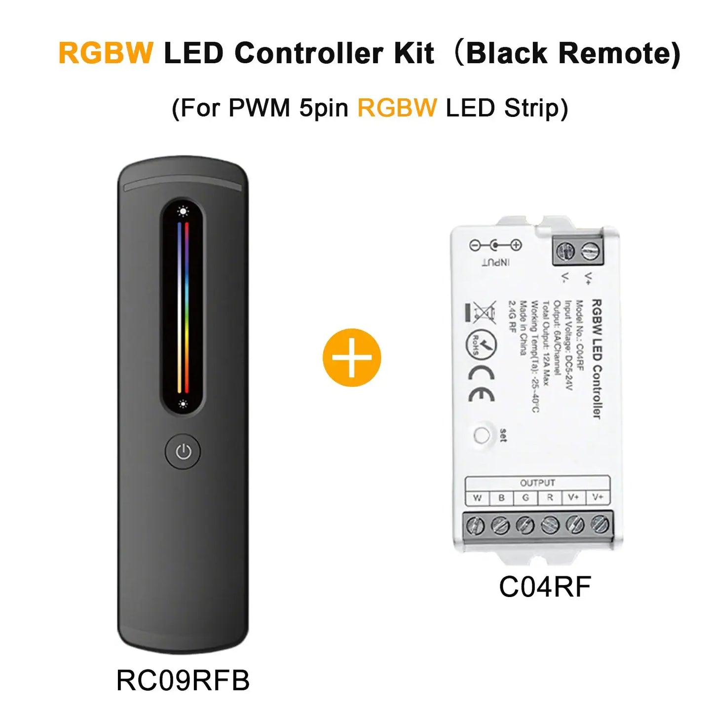 2.4GHz LED Controller RF Remote Wireless LED Dimmer C01RF C02RF C03RF C04RF C05RF DIM CCT RGB RGBW COB 2835 LED Strip Lighting from PriceLows™