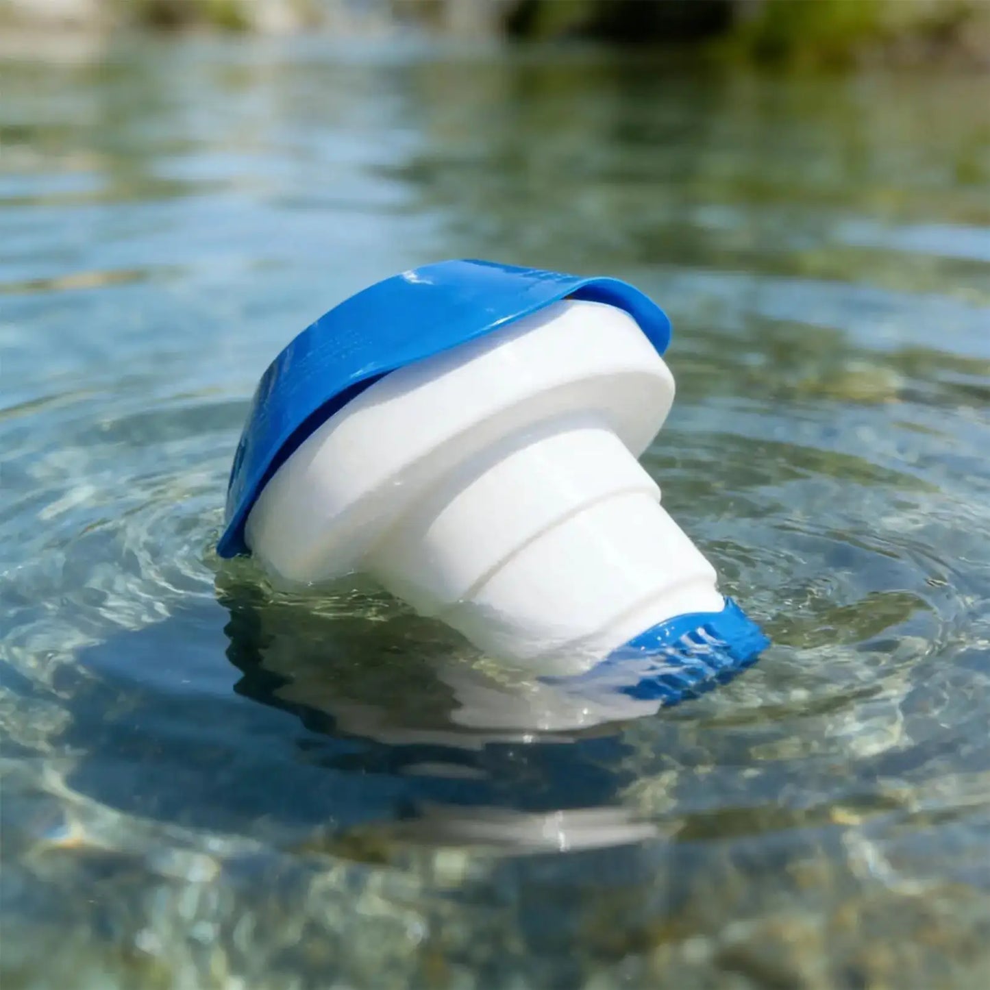 Chlorine Floater 5 Inch Floating Pool Tablet Dispenser for Hot Tub Spa Fountain Swimming Pool Water Cleaner Tablet Holder from PriceLows™
