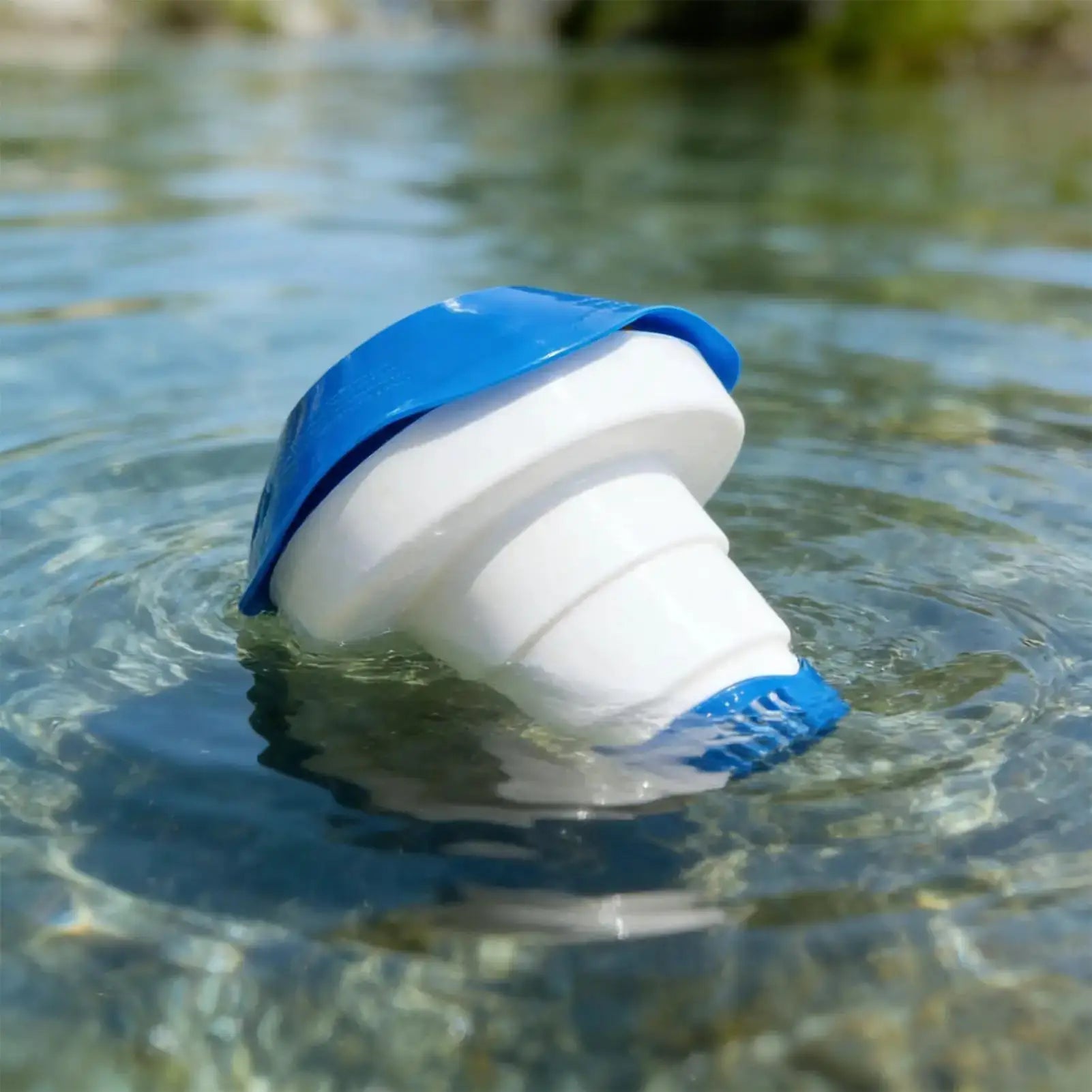 Chlorine Floater 5 Inch Floating Pool Tablet Dispenser for Hot Tub Spa Fountain Swimming Pool Water Cleaner Tablet Holder from PriceLows™