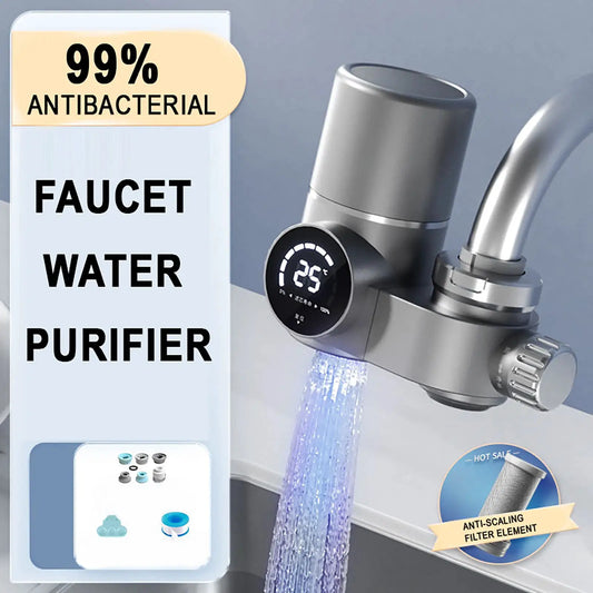Faucet Extender Water Filter | UV Light | LED Display from PriceLows™