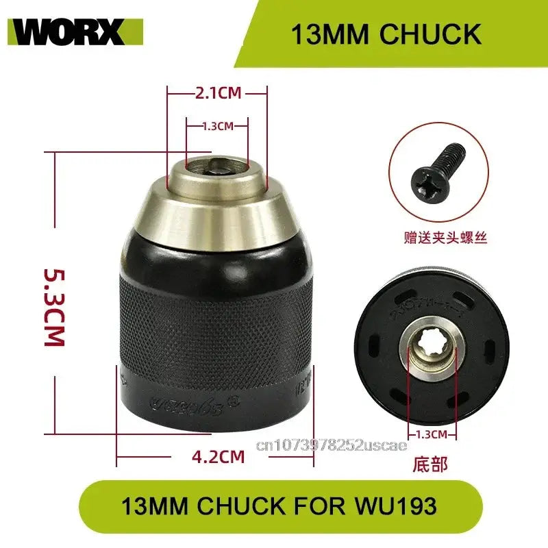 Orginal new Switch Driver motor reducer casing toothed wheel shell chuck parts for WORX WU193 Electric screwdriver from PriceLows™