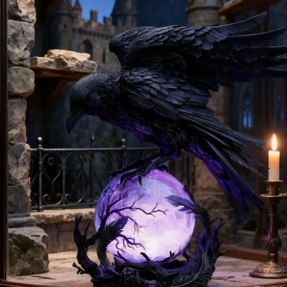 Gothic Eagle Night Light | LED Model | USB Powered | 15.5Cm Size