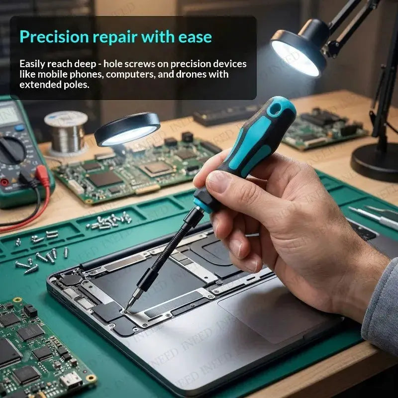 1 set of magnetic screwdrivers with a storage box 43pcs multi-functional screwdriver set a manual repair tool for home use from PriceLows™