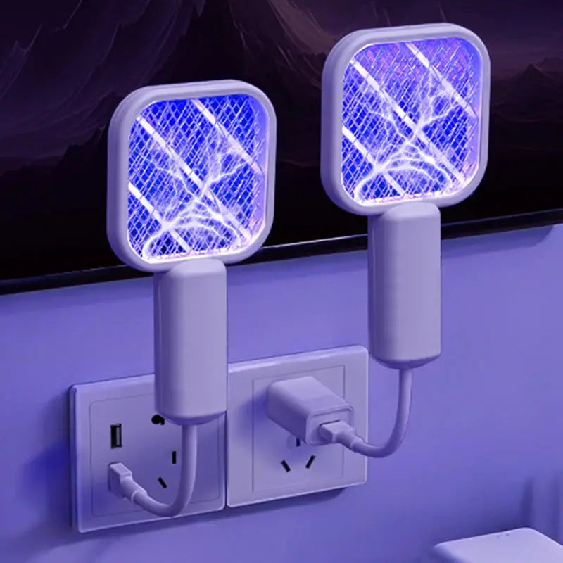 BOLTIFY USB Mosquito Swatter Trap Pest Control Electric Shock Mini Mosquito Killer Lamp Portable UV Light Fly Bug Zapper Summer from PriceLows™