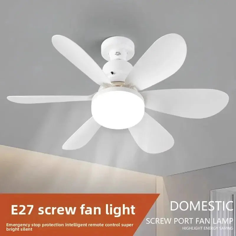 Ceiling Fan With Light | 40W LED Light | E27 Base | 52cm Blade