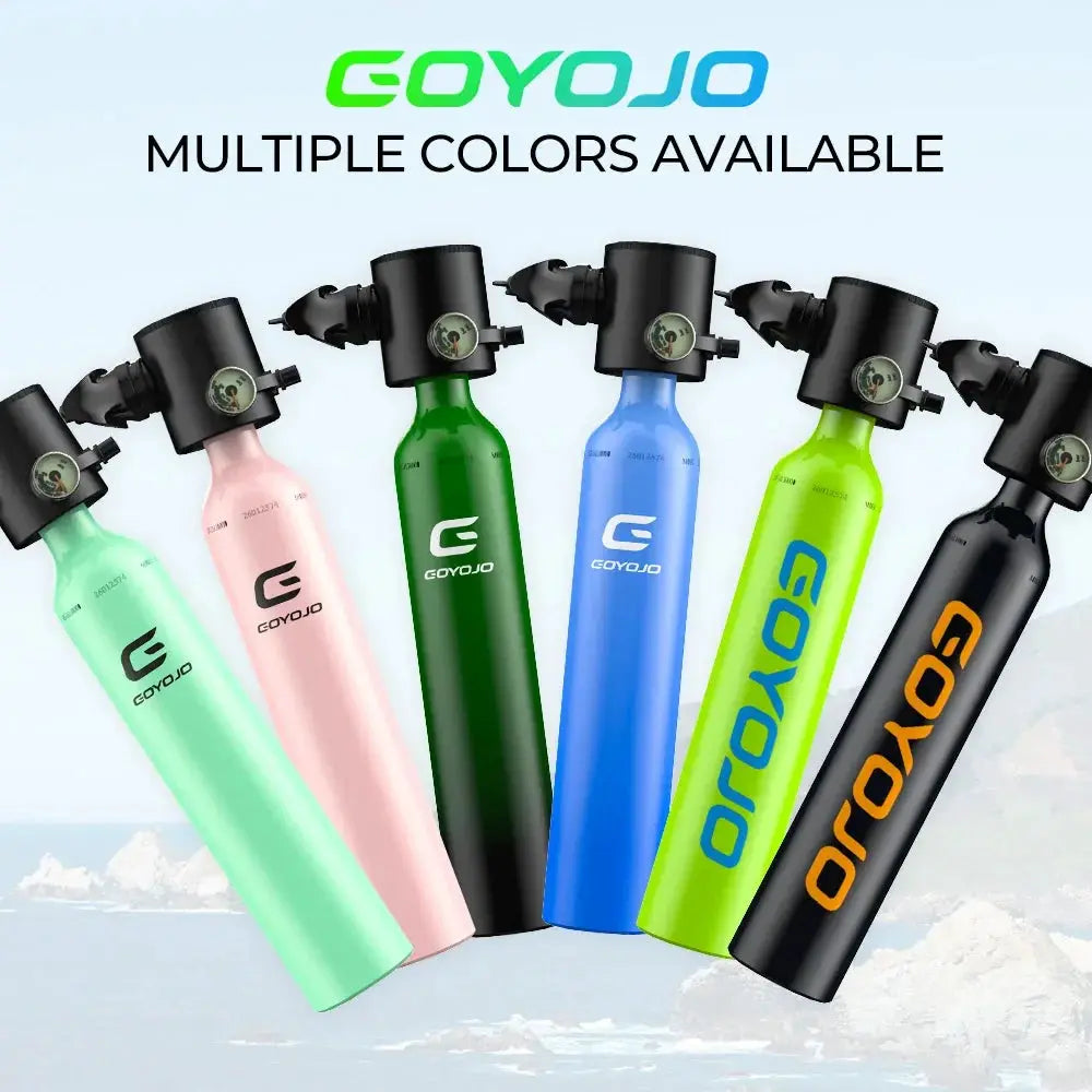 0.5L Mini Scuba Tank Diving Cylinder Scuba Diving Tank 3000PSI Small Pony Bottle 5-10 Mins Underwater Breathing for Snorkeling from PriceLows™