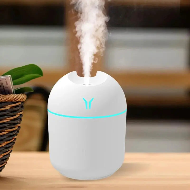 250ML USB Mini Air Humidifier Aroma Essential Oil Diffuser For Home Car Ultrasonic Mute Mist Maker Diffuser with LED Color Lamp from PriceLows™