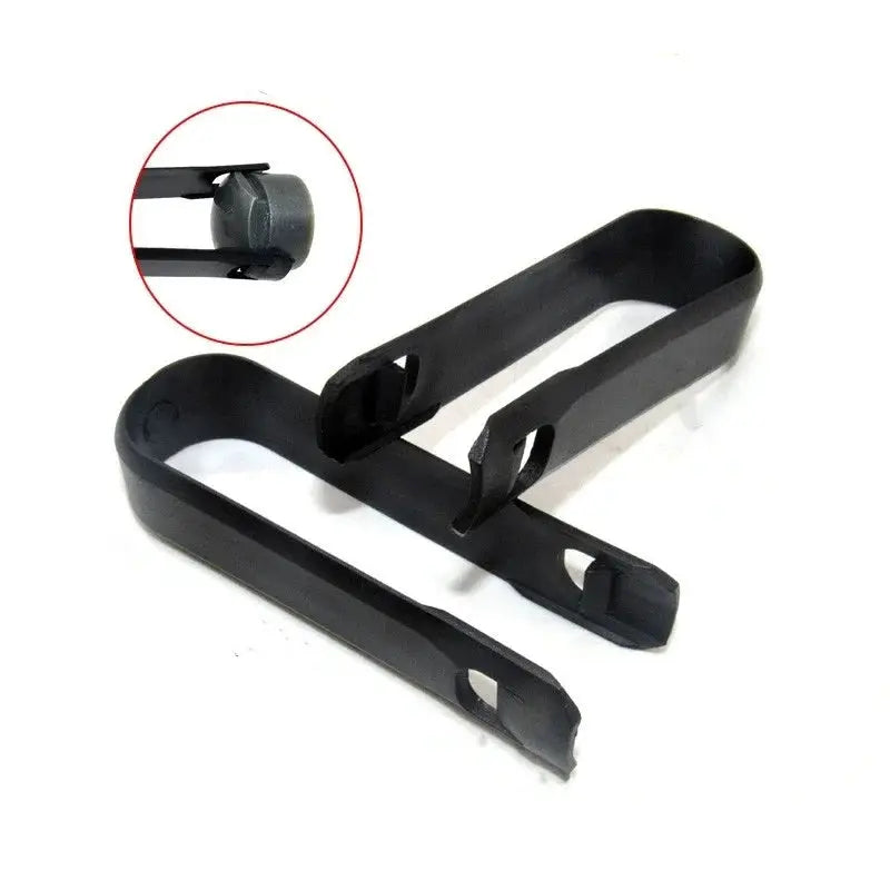 Wheel Nut Cover Removal Tool | Universal Hub Puller | Compact | Silver Red Black