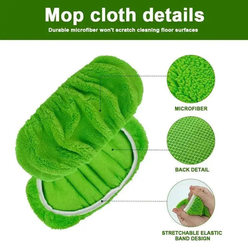 2 Pack Reusable Dry Sweeping Cloths Microfiber Wet Mop Pads Compatible with Swiffer Sweeper Mop Replacement from PriceLows™