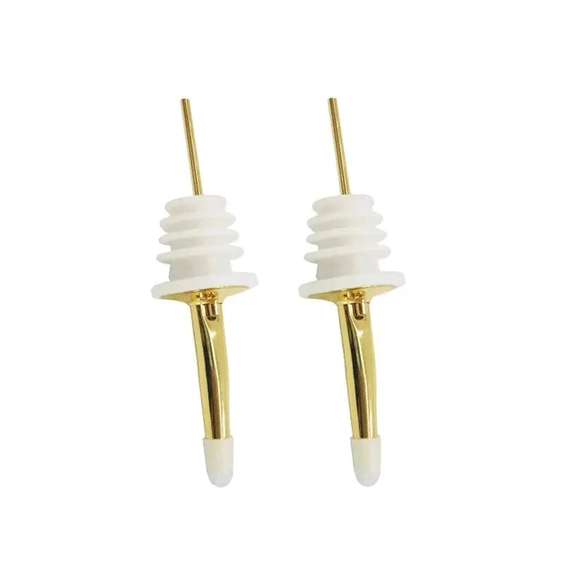 UPORS Wine Pourer 2/3Pcs Stainless Steel Alcohol Liquor Spouts Bottle Dispenser Wine Bottle Stopper with Cap Wine Accessories from PriceLows™